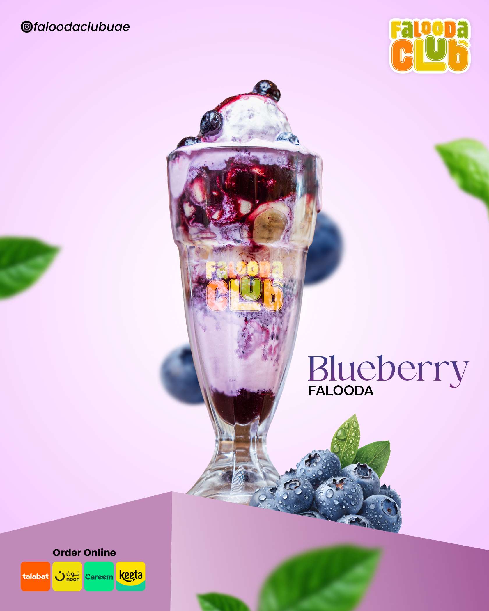 Blueberry Falooda