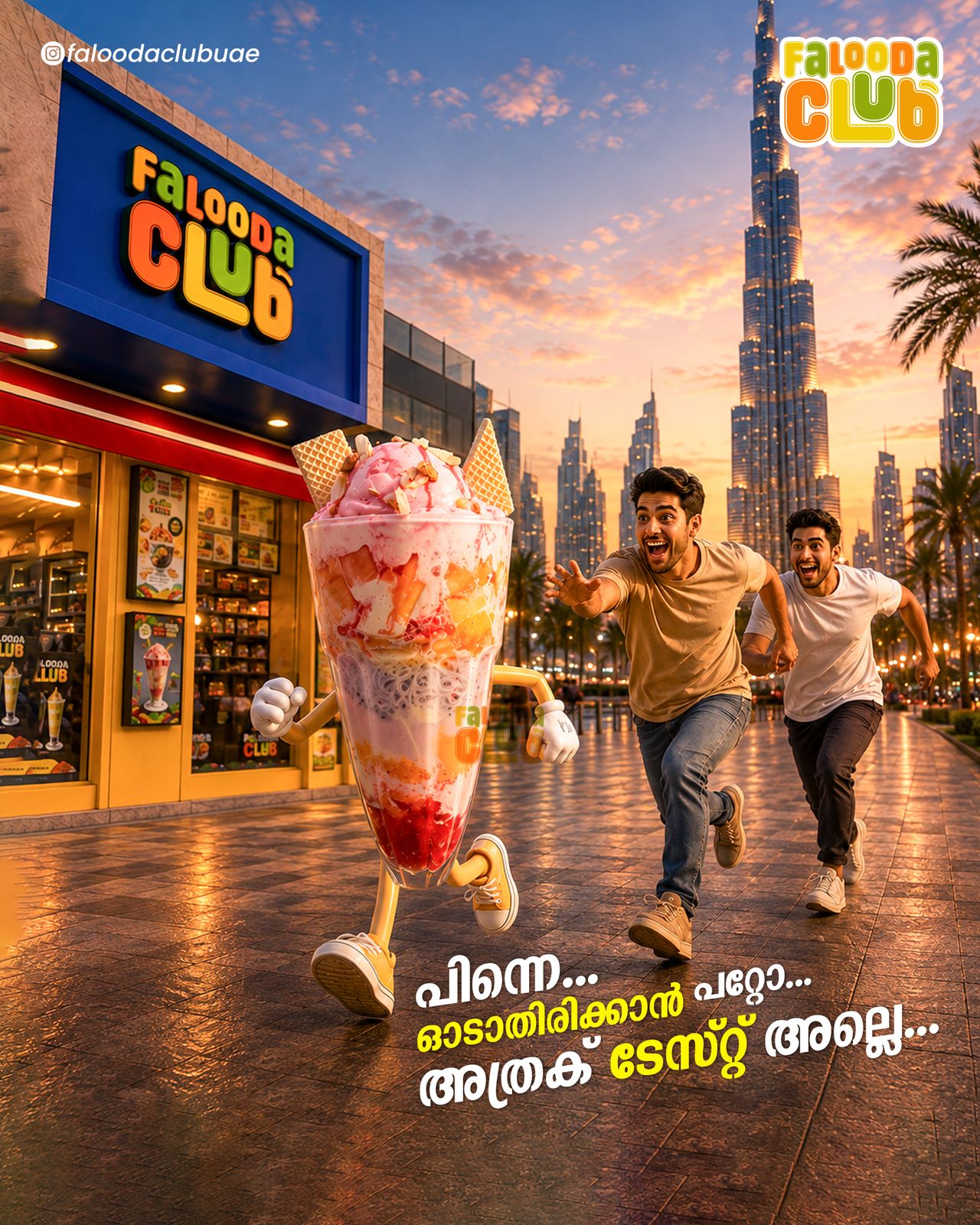 Running Falooda